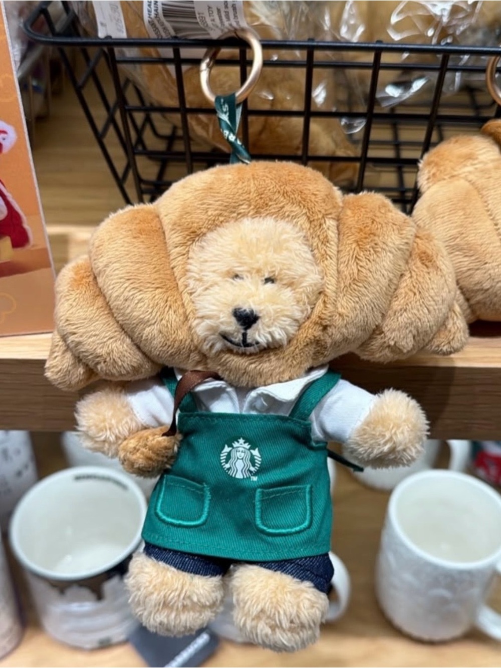 Starbucks Croissant Bearista Plush Toy